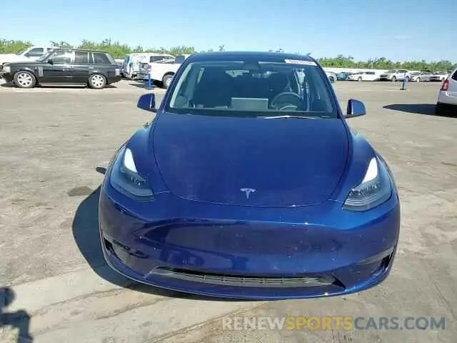 11 fotografías del automóvil dañado 5YJYGDEF0MF262336 TESLA MODEL Y 2021