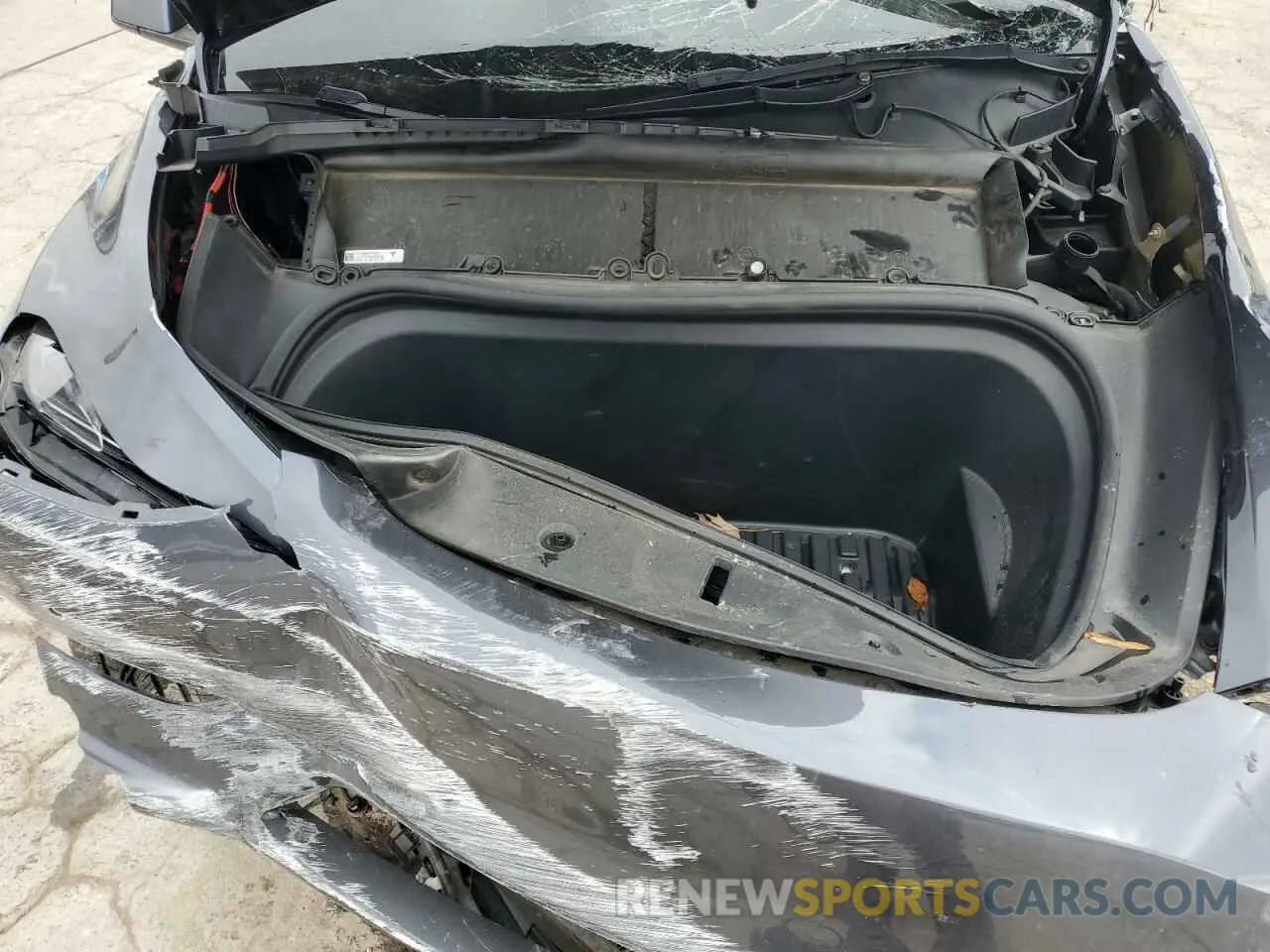 12 fotografías del automóvil dañado 5YJYGDEF0MF266855 TESLA MODEL Y 2021