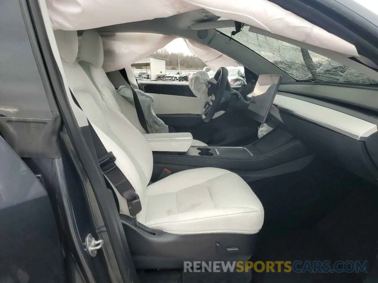7 fotografías del automóvil dañado 5YJYGDEF0MF266855 TESLA MODEL Y 2021