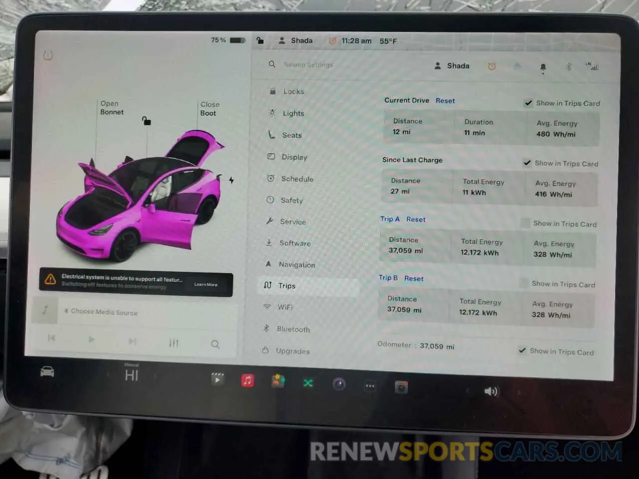 9 fotografías del automóvil dañado 5YJYGDEF0MF266855 TESLA MODEL Y 2021
