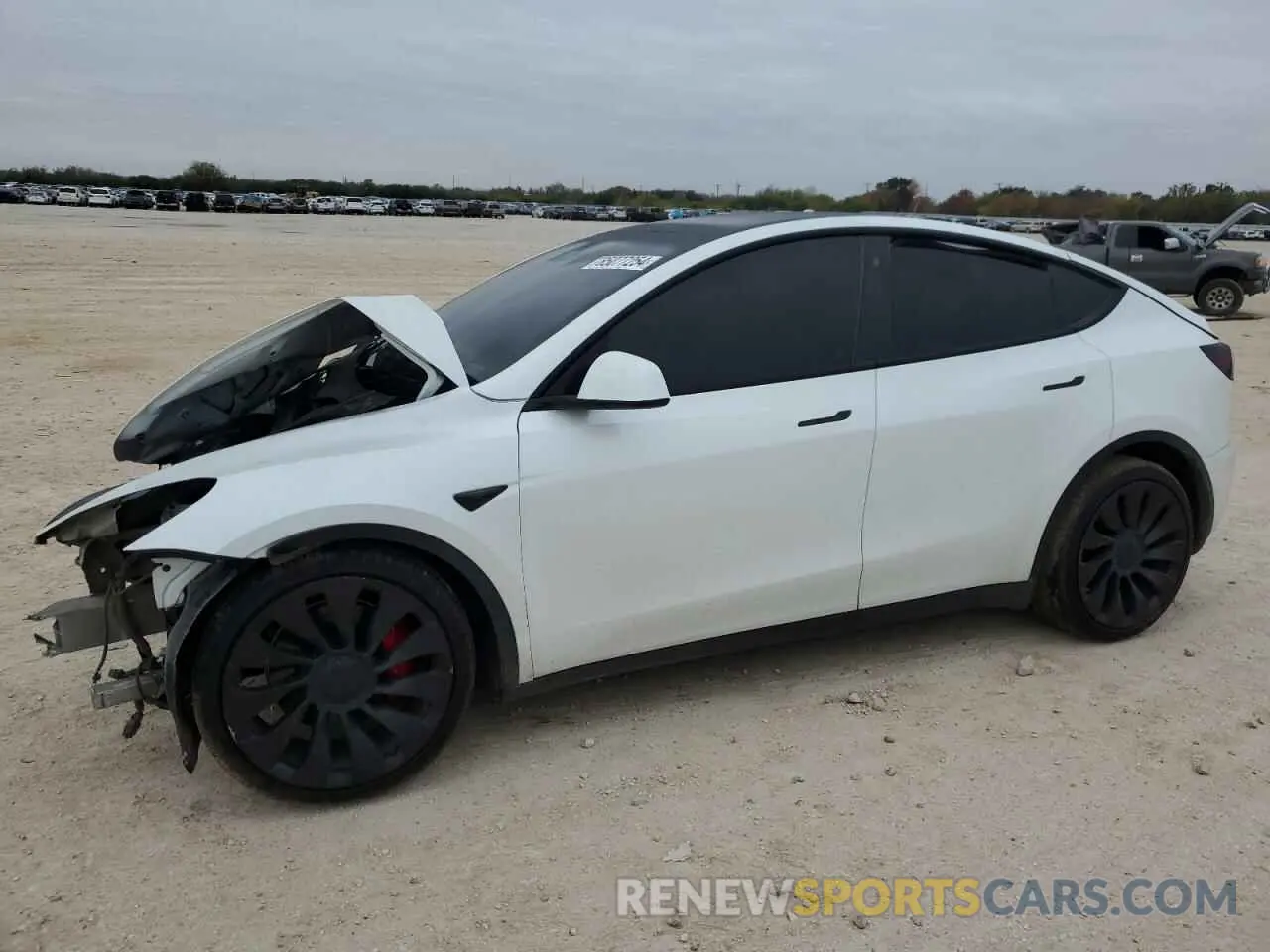 1 fotografías del automóvil dañado 5YJYGDEF0MF267326 TESLA MODEL Y 2021