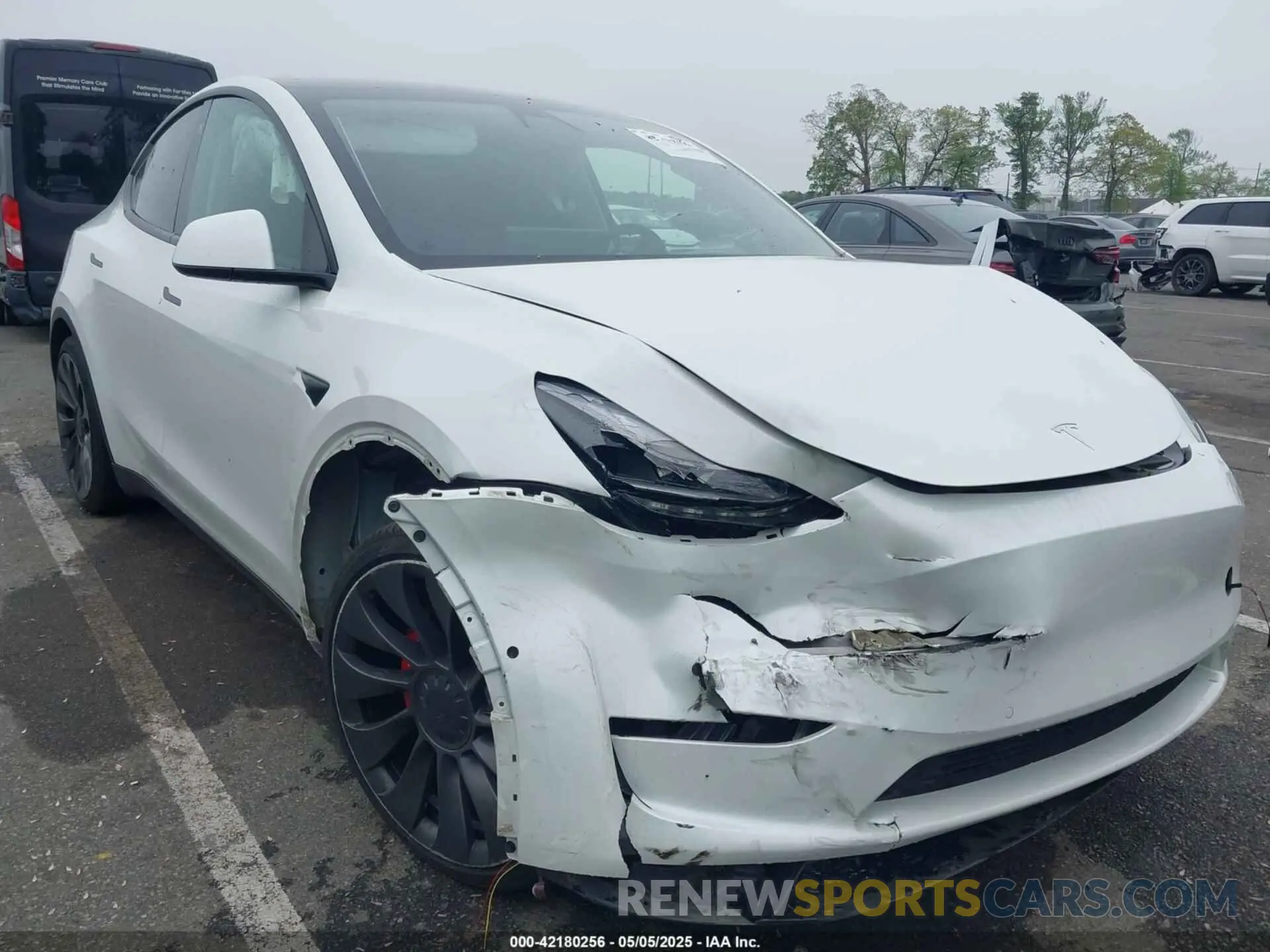 1 fotografías del automóvil dañado 5YJYGDEF1MF251359 TESLA MODEL Y 2021