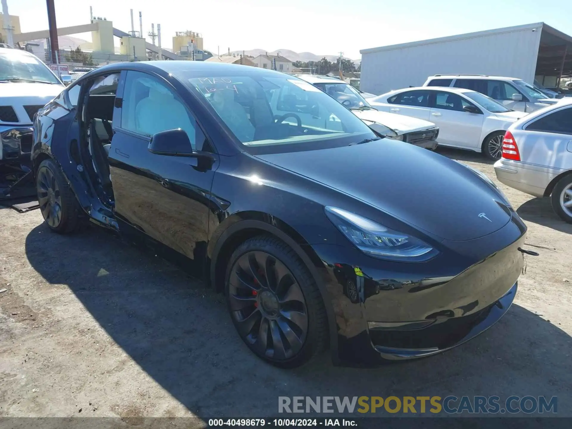 1 fotografías del automóvil dañado 5YJYGDEF2MF097986 TESLA MODEL Y 2021