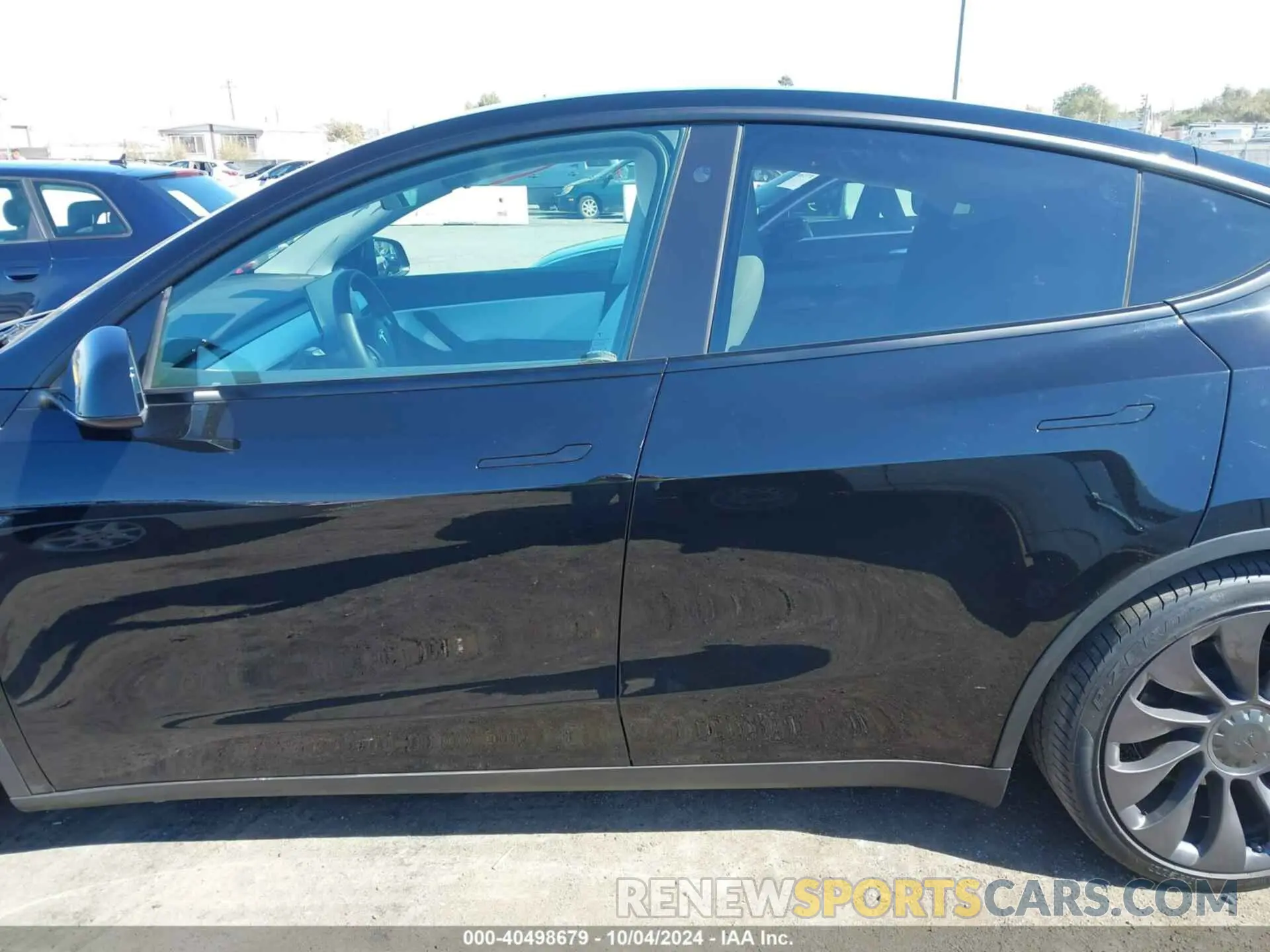 15 fotografías del automóvil dañado 5YJYGDEF2MF097986 TESLA MODEL Y 2021