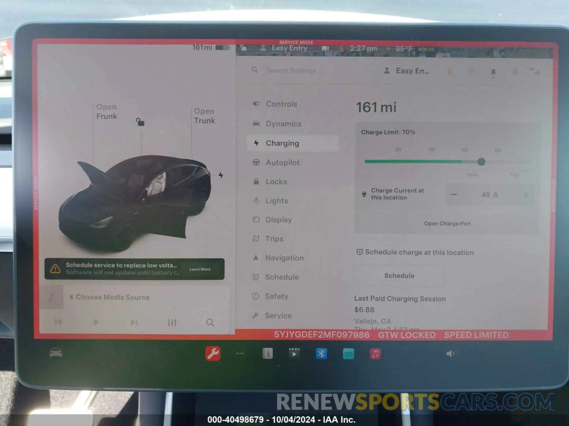 18 fotografías del automóvil dañado 5YJYGDEF2MF097986 TESLA MODEL Y 2021