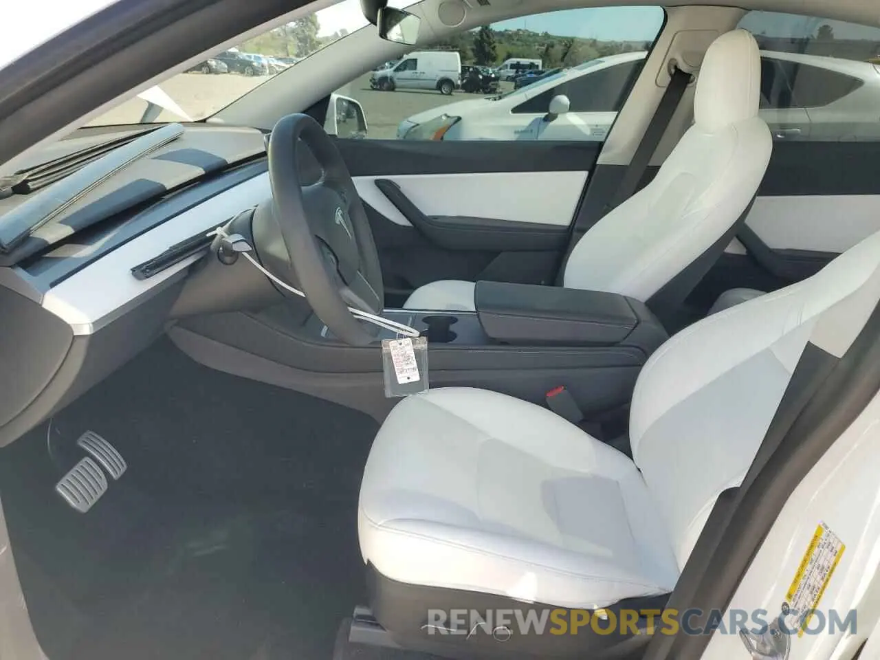 7 fotografías del automóvil dañado 5YJYGDEF2MF277467 TESLA MODEL Y 2021