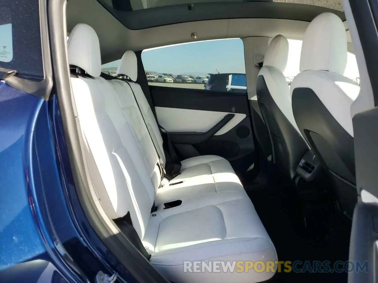 10 fotografías del automóvil dañado 5YJYGDEF4MF298255 TESLA MODEL Y 2021