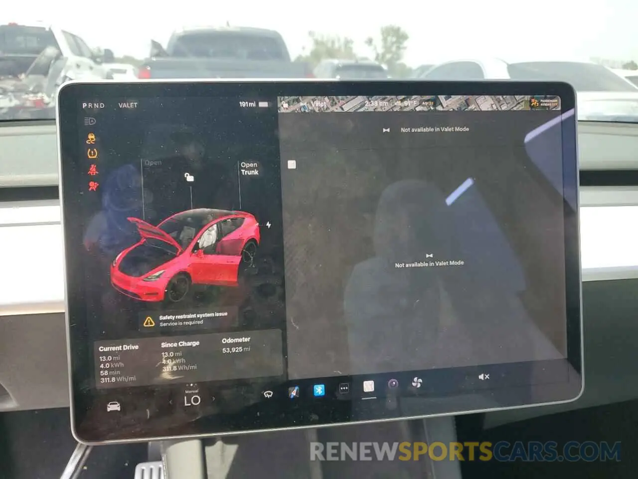 9 fotografías del automóvil dañado 5YJYGDEF5MF194681 TESLA MODEL Y 2021