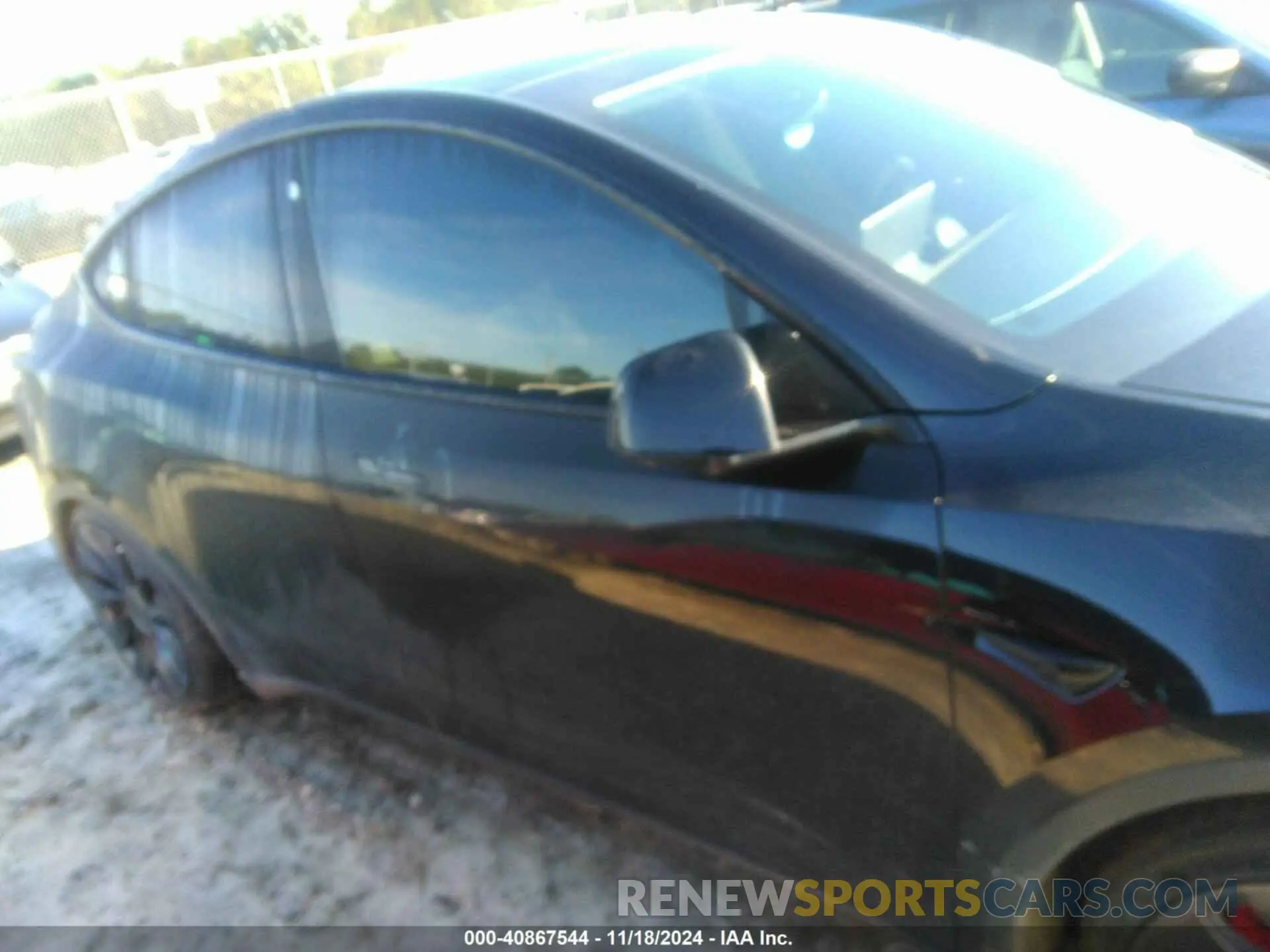 12 fotografías del automóvil dañado 5YJYGDEF5MF197273 TESLA MODEL Y 2021