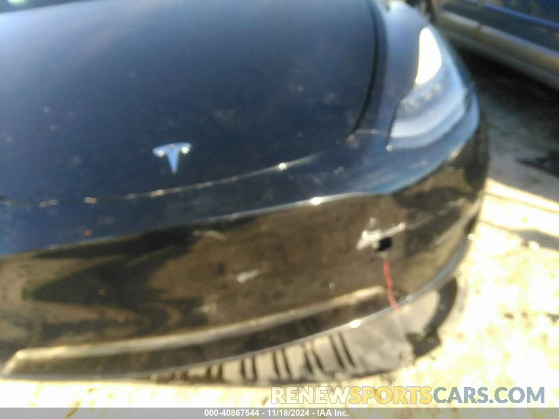 6 fotografías del automóvil dañado 5YJYGDEF5MF197273 TESLA MODEL Y 2021