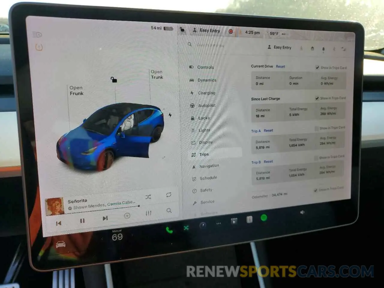 9 fotografías del automóvil dañado 5YJYGDEF6MF072850 TESLA MODEL Y 2021