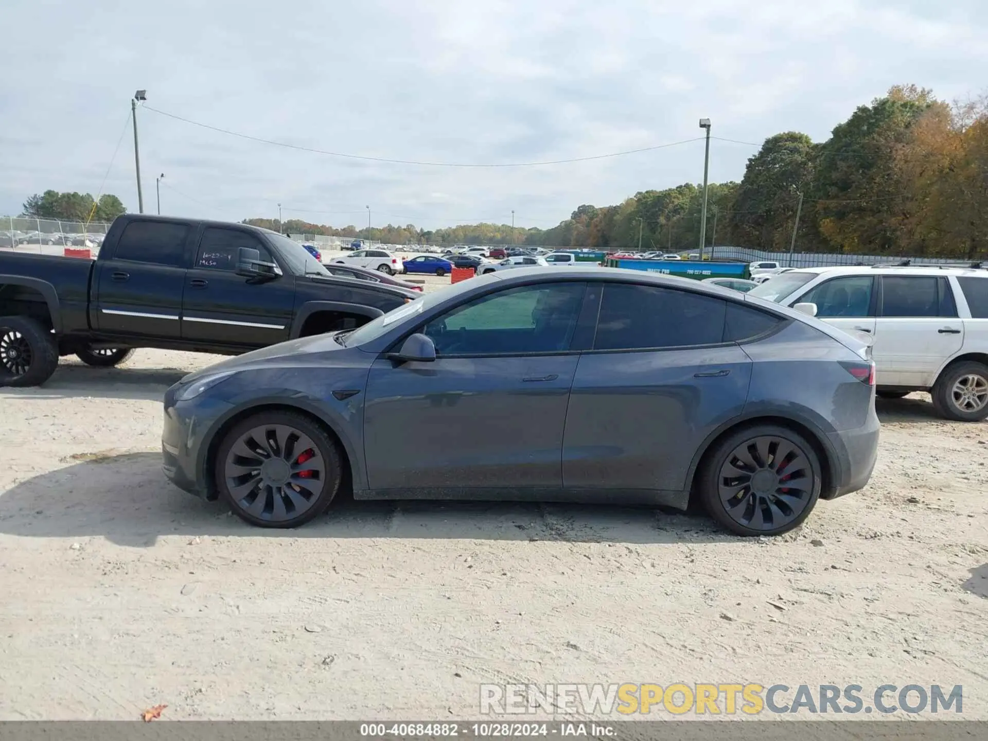 13 fotografías del automóvil dañado 5YJYGDEF8MF240097 TESLA MODEL Y 2021