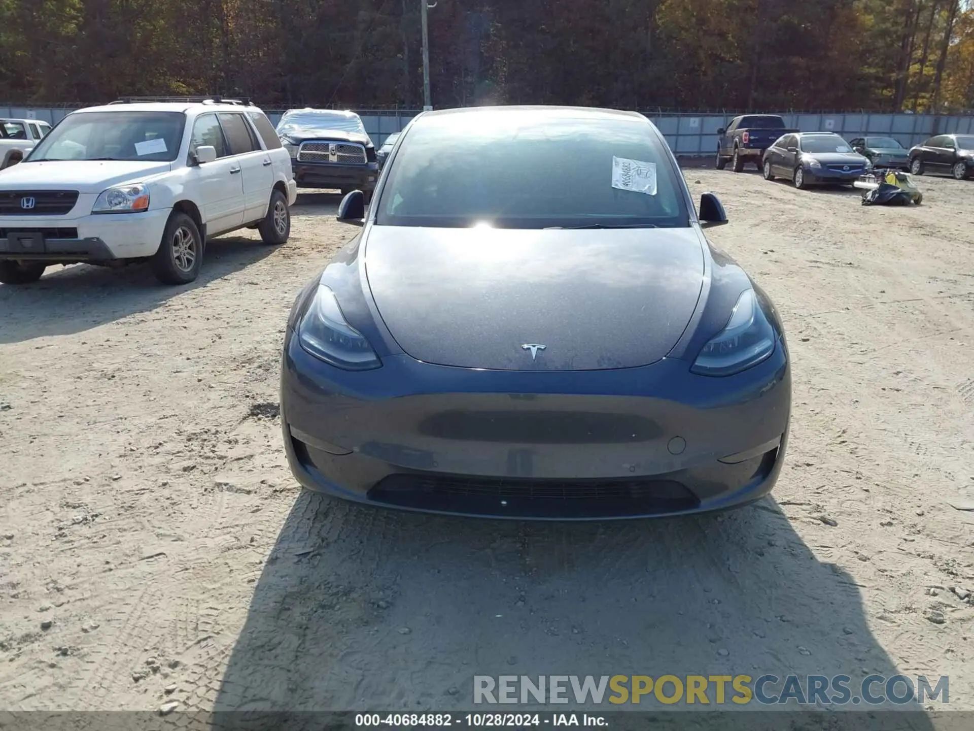 6 fotografías del automóvil dañado 5YJYGDEF8MF240097 TESLA MODEL Y 2021