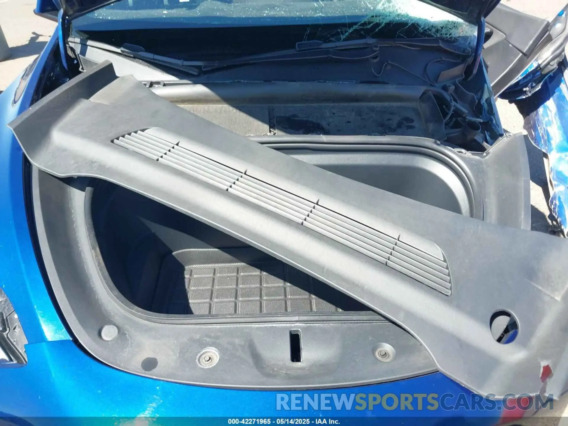 10 fotografías del automóvil dañado 5YJYGDEF8MF267574 TESLA MODEL Y 2021