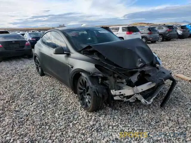 13 fotografías del automóvil dañado 5YJYGDEF9MF098617 TESLA MODEL Y 2021