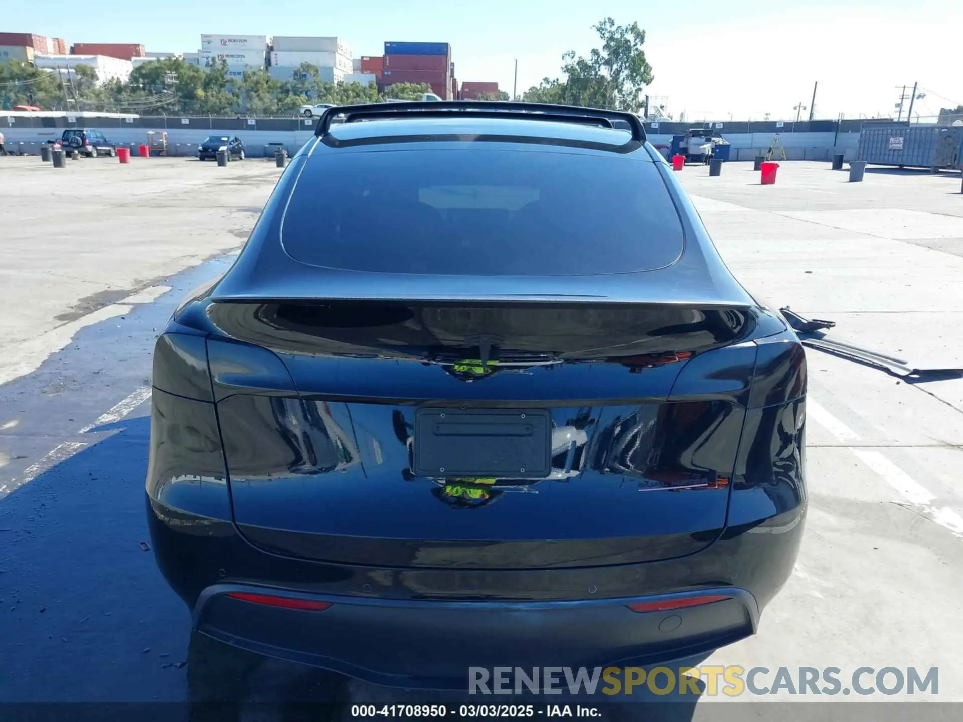 17 fotografías del automóvil dañado 5YJYGDEF9MF251738 TESLA MODEL Y 2021