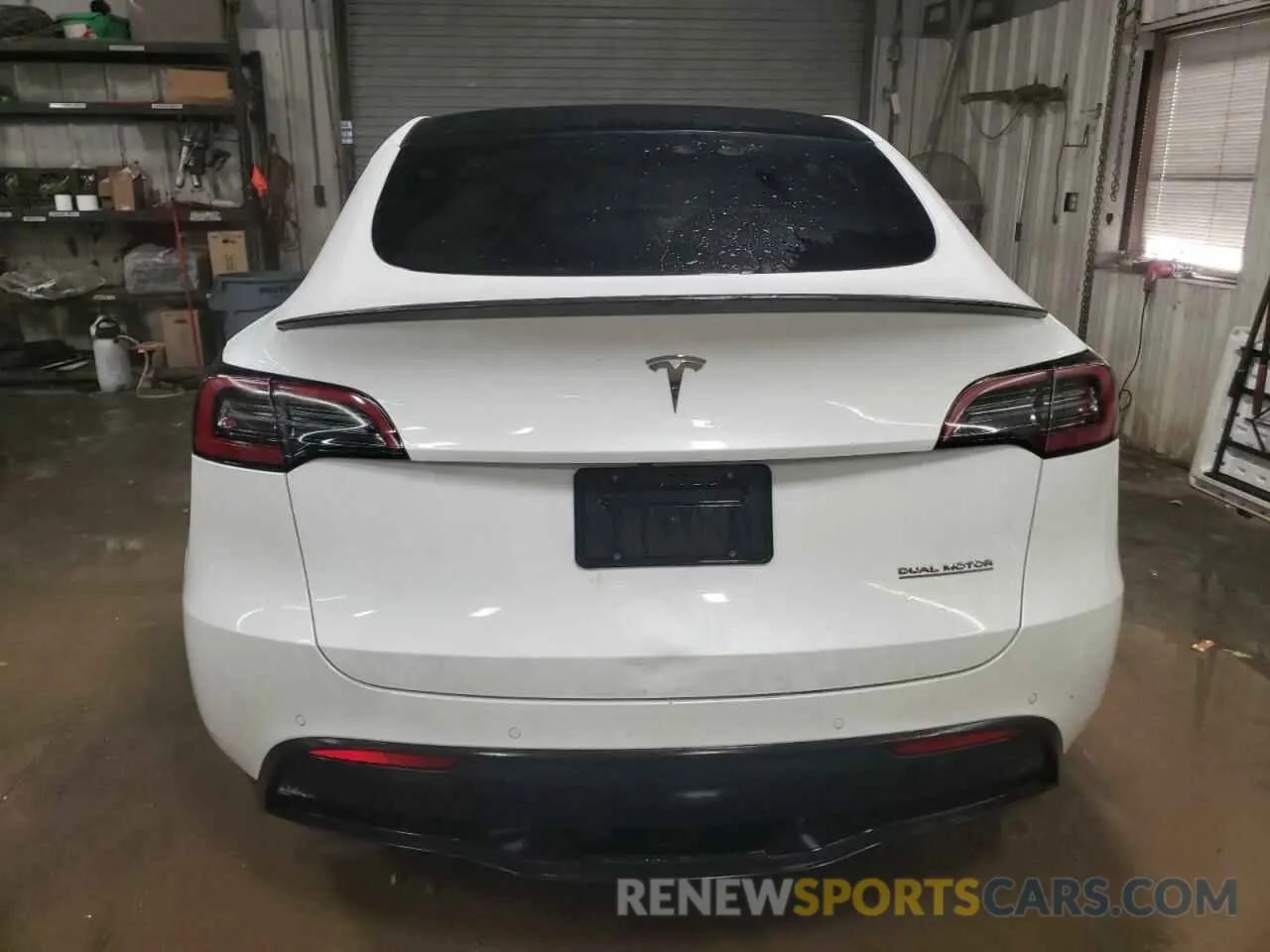6 fotografías del automóvil dañado 5YJYGDEF9MF267132 TESLA MODEL Y 2021