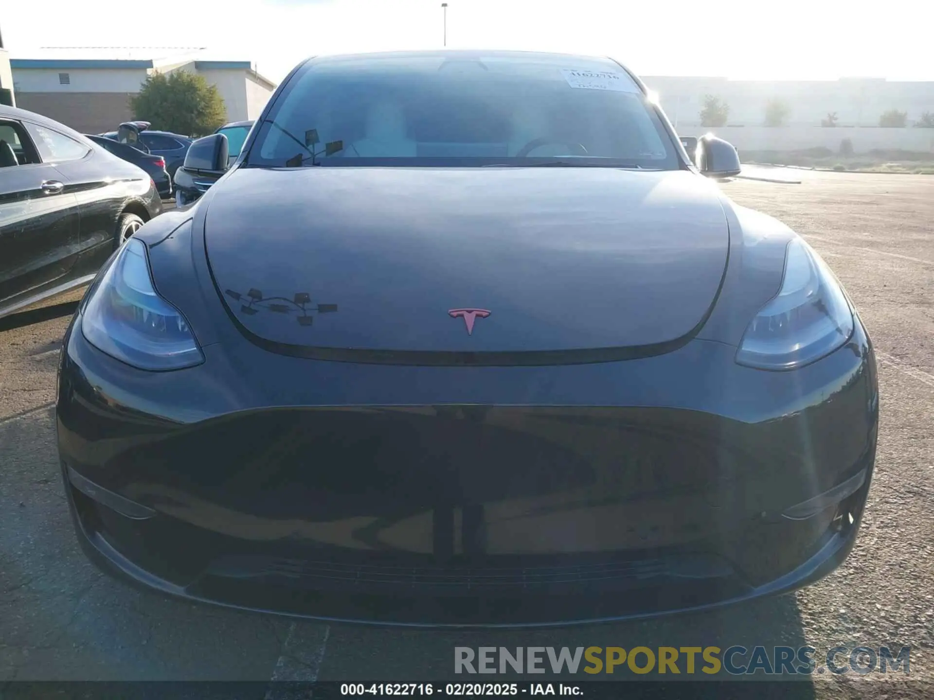 12 fotografías del automóvil dañado 5YJYGDEFXMF215895 TESLA MODEL Y 2021