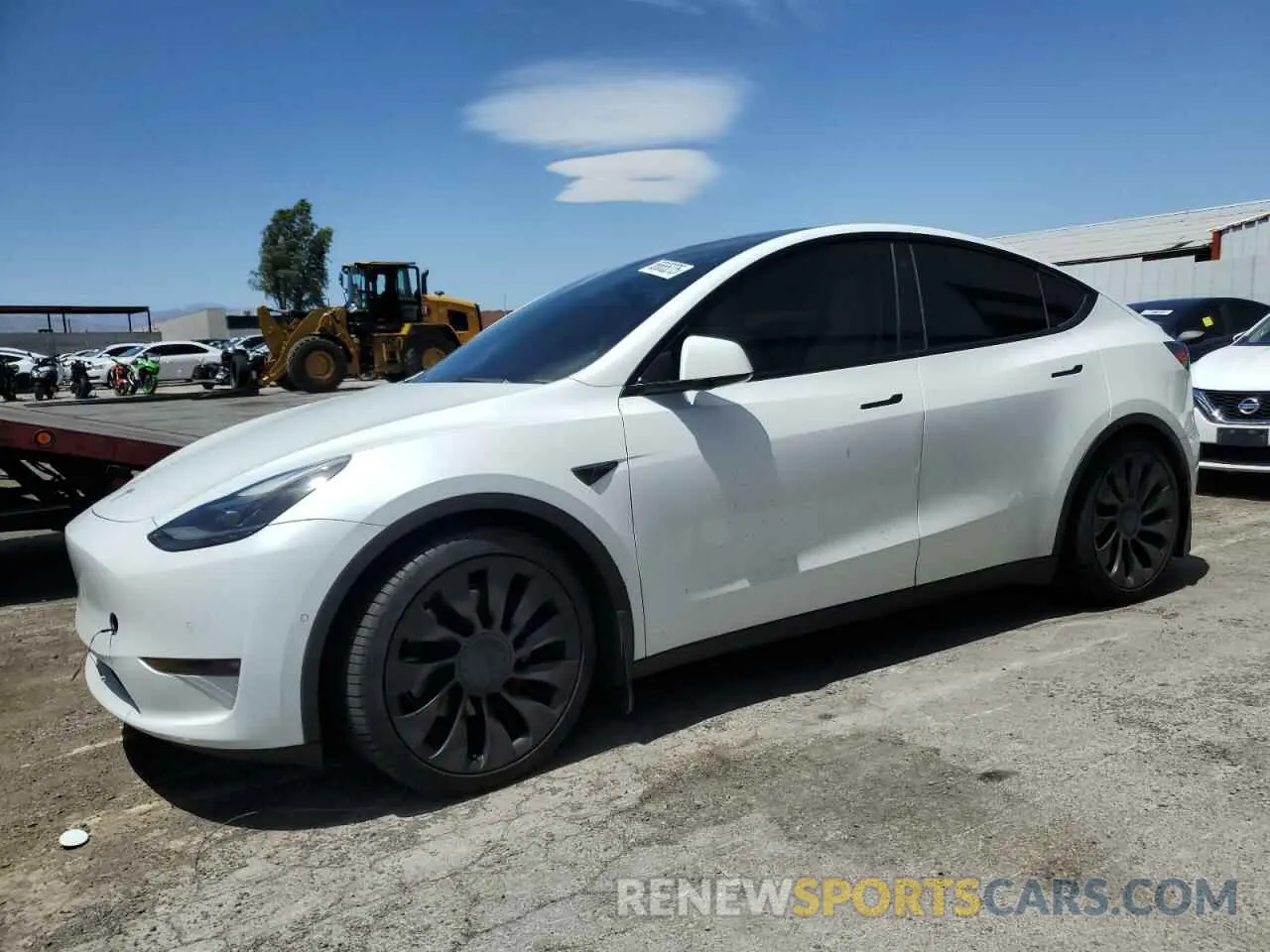 1 fotografías del automóvil dañado 5YJYGDEFXMF293903 TESLA MODEL Y 2021
