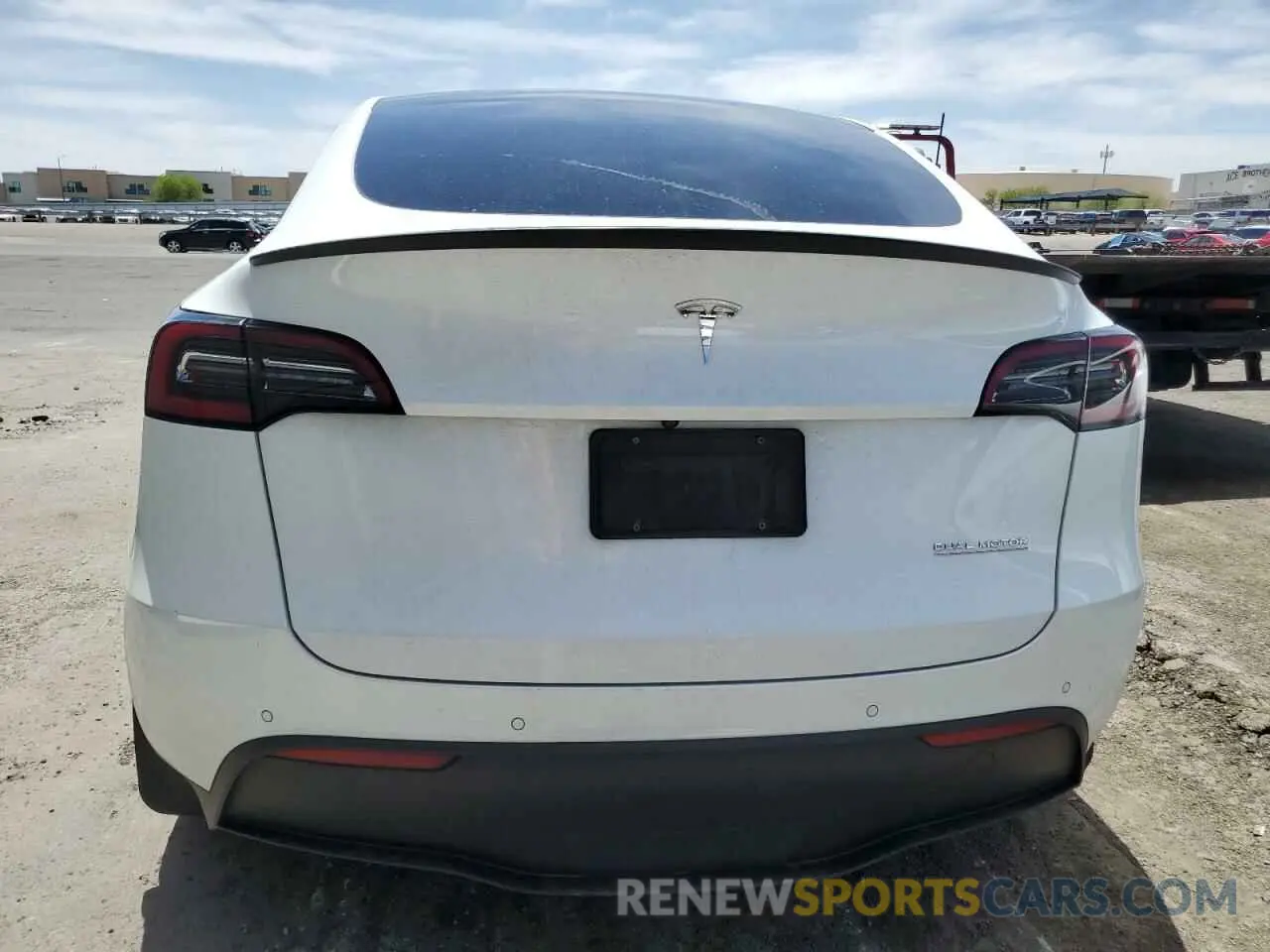 6 fotografías del automóvil dañado 5YJYGDEFXMF293903 TESLA MODEL Y 2021
