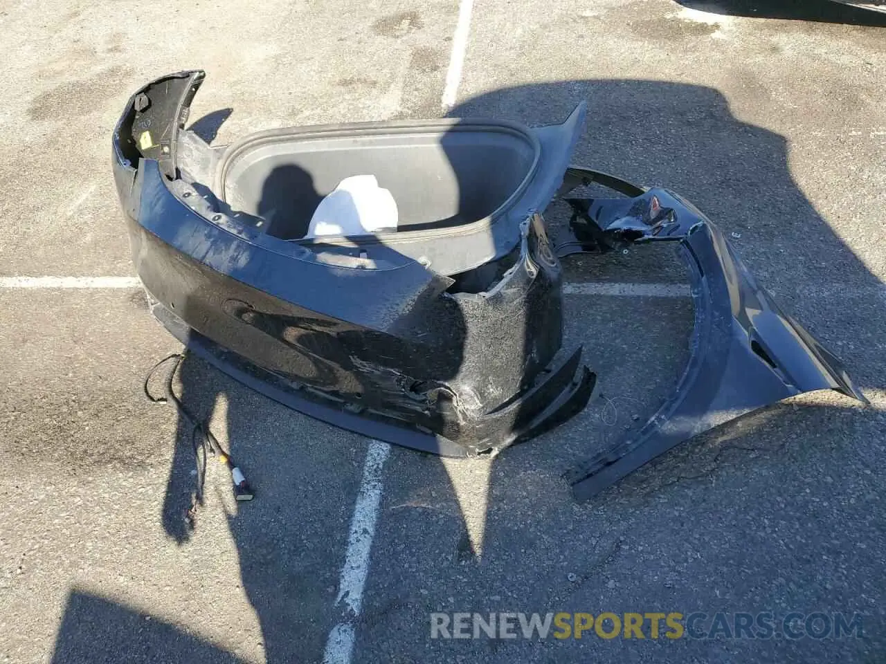 12 fotografías del automóvil dañado 7SAYGAEE0NF342603 TESLA MODEL Y 2022