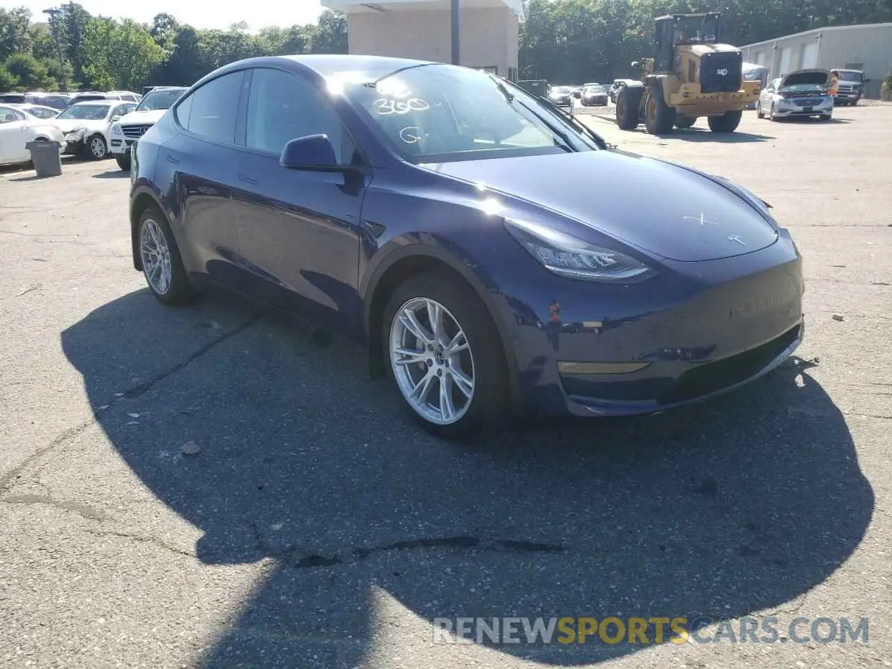 1 fotografías del automóvil dañado 7SAYGAEE1NF312963 TESLA MODEL Y 2022