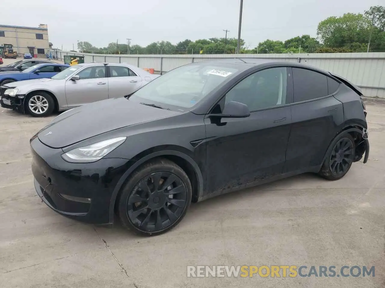 1 fotografías del automóvil dañado 7SAYGAEE1NF381491 TESLA MODEL Y 2022