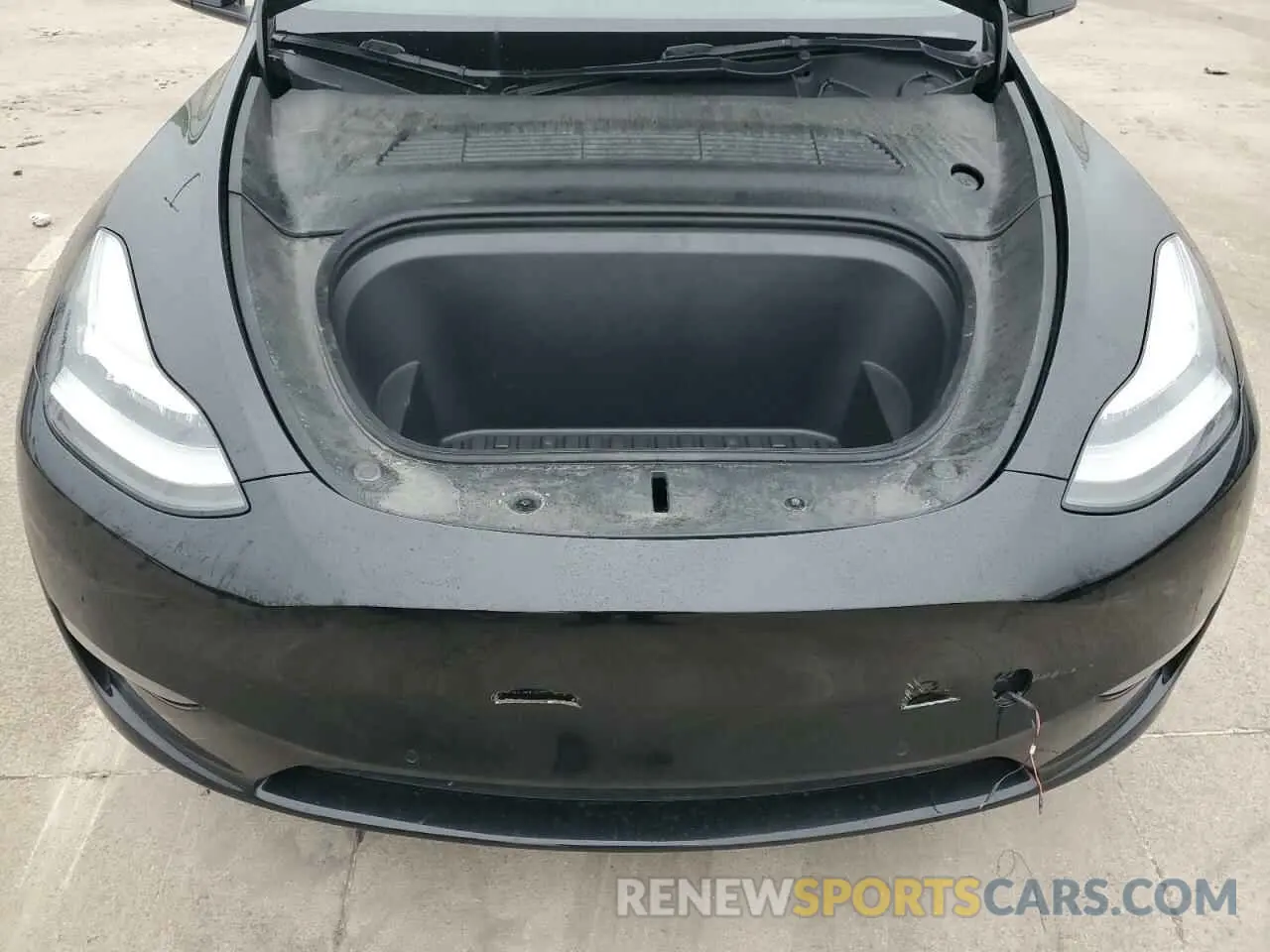 11 fotografías del automóvil dañado 7SAYGAEE1NF381491 TESLA MODEL Y 2022