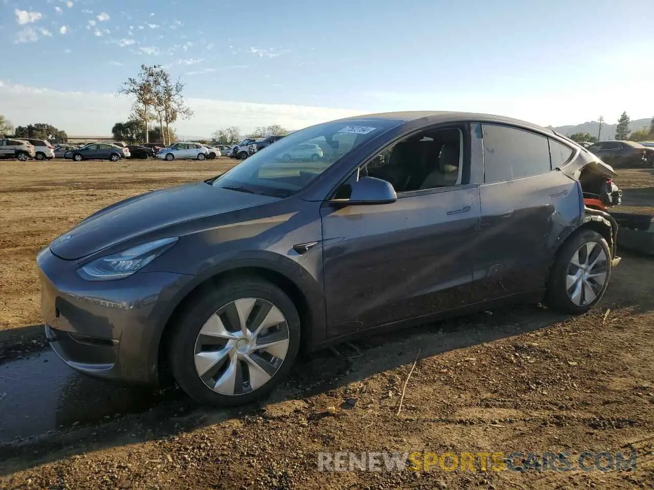 1 fotografías del automóvil dañado 7SAYGAEE2NF364179 TESLA MODEL Y 2022