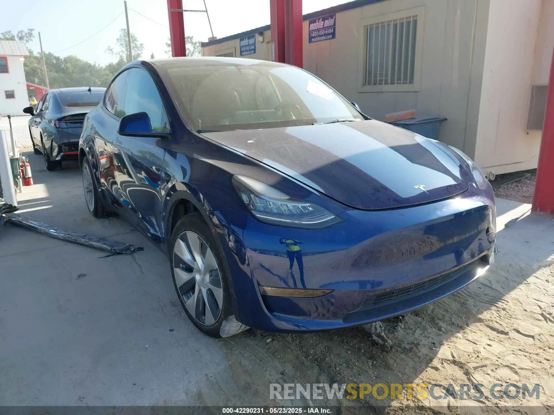 1 fotografías del automóvil dañado 7SAYGAEE2NF364733 TESLA MODEL Y 2022