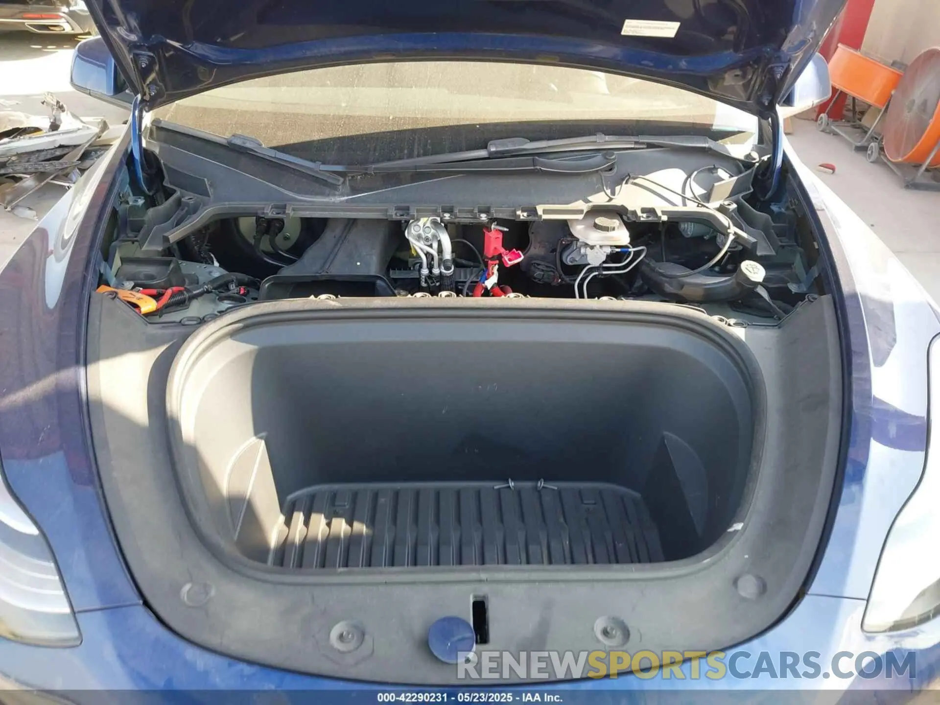 10 fotografías del automóvil dañado 7SAYGAEE2NF364733 TESLA MODEL Y 2022