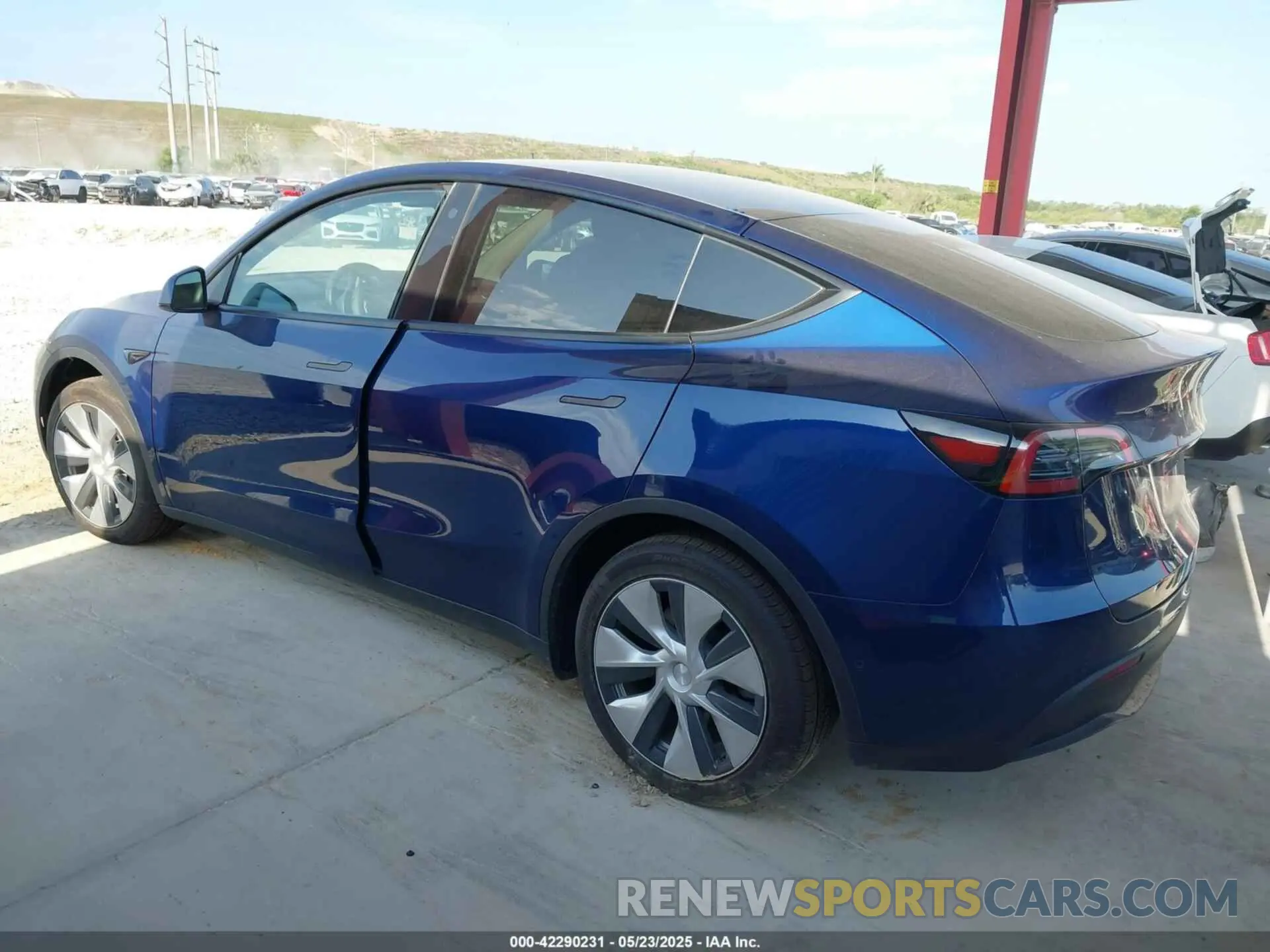 14 fotografías del automóvil dañado 7SAYGAEE2NF364733 TESLA MODEL Y 2022