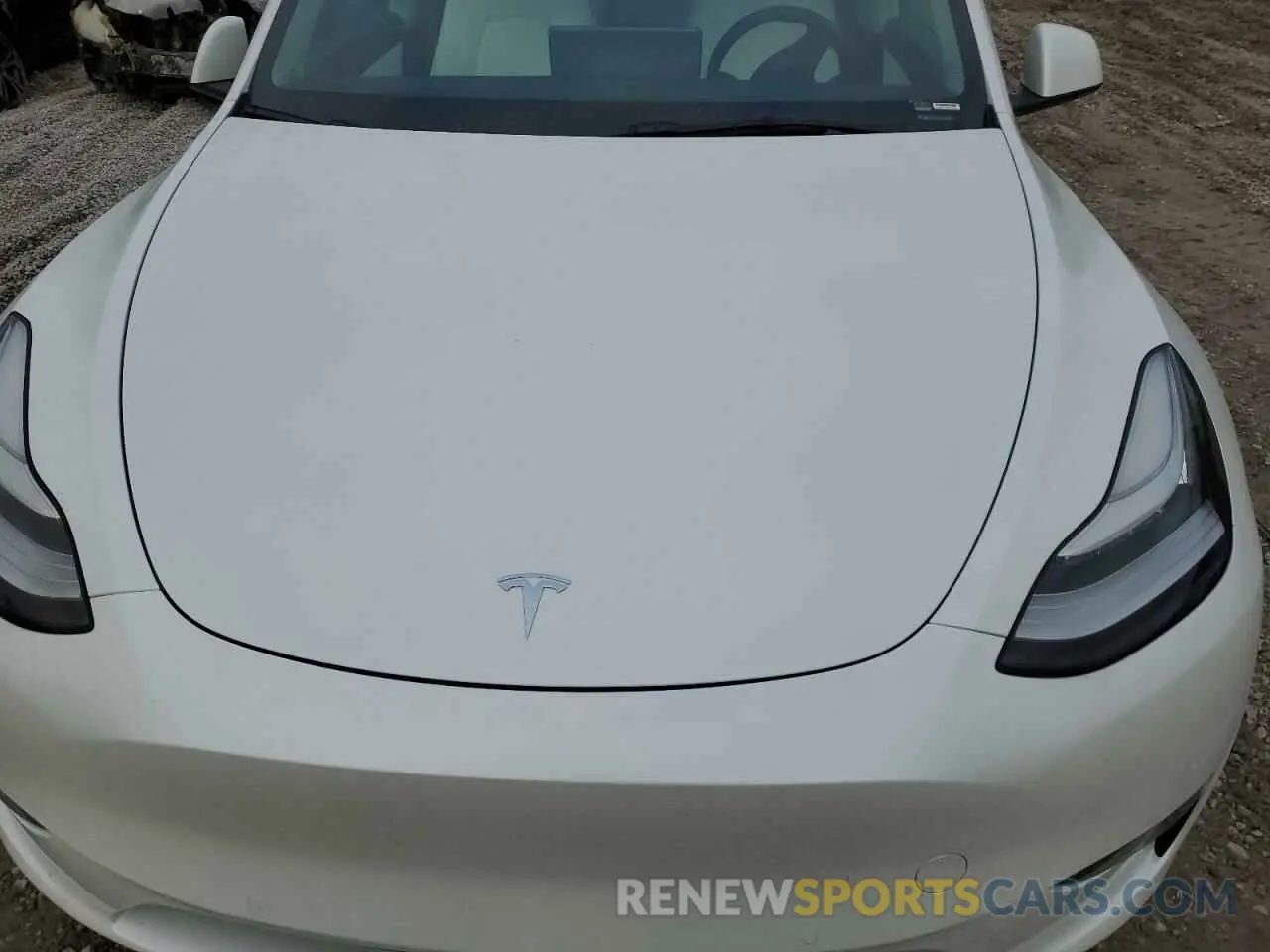 11 fotografías del automóvil dañado 7SAYGAEE3NF467627 TESLA MODEL Y 2022