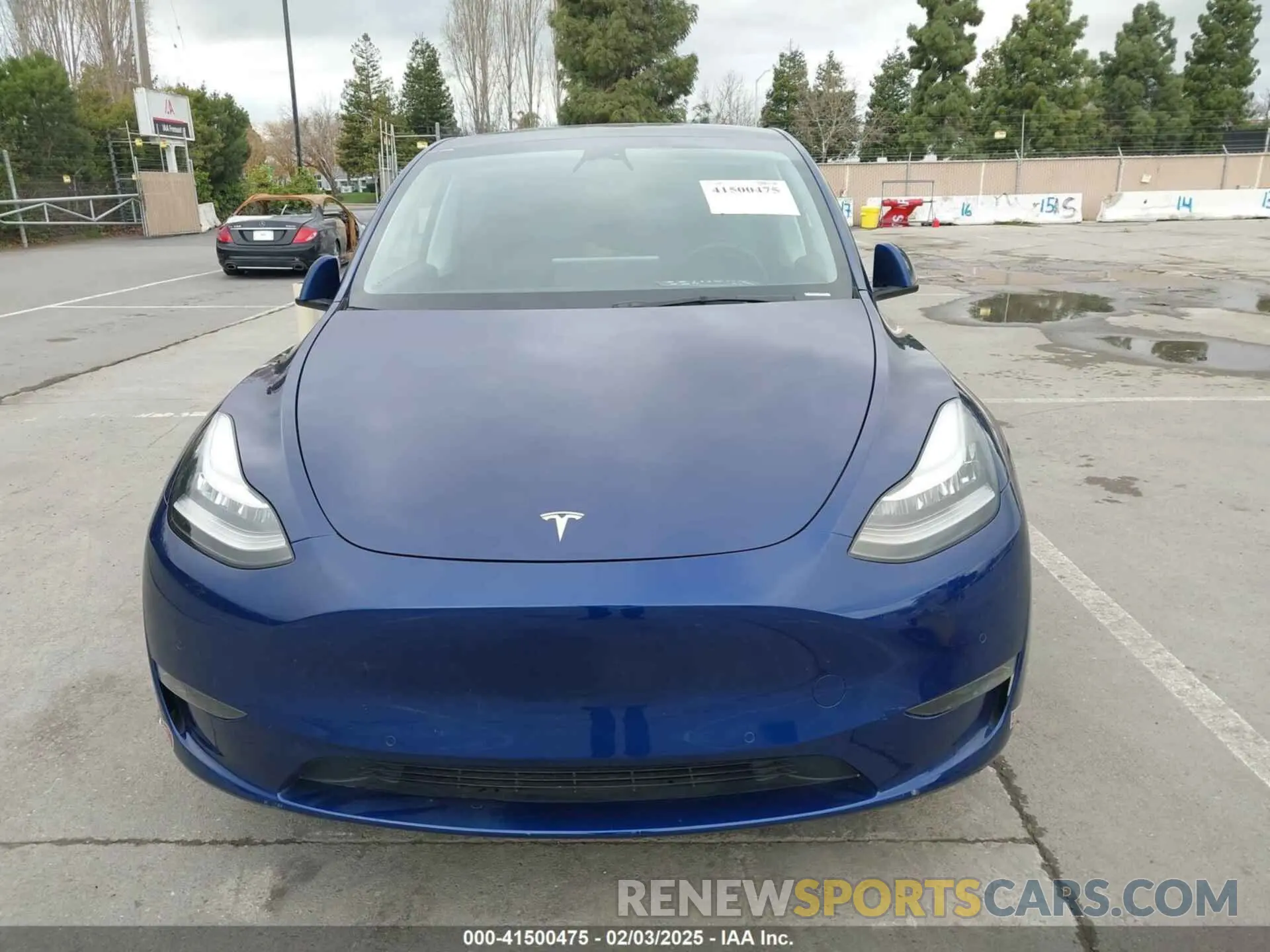 13 fotografías del automóvil dañado 7SAYGAEE3NF573141 TESLA MODEL Y 2022