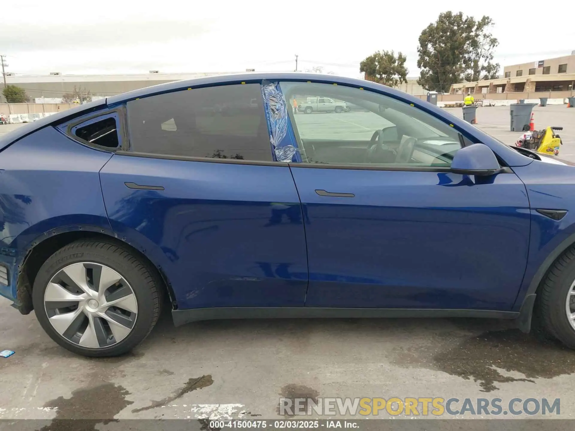14 fotografías del automóvil dañado 7SAYGAEE3NF573141 TESLA MODEL Y 2022