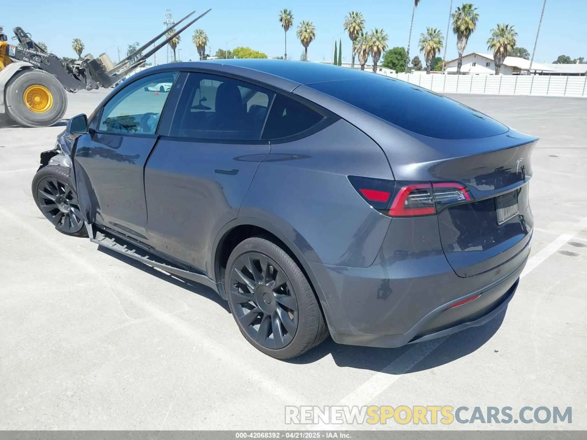 3 fotografías del automóvil dañado 7SAYGAEE4NF341230 TESLA MODEL Y 2022