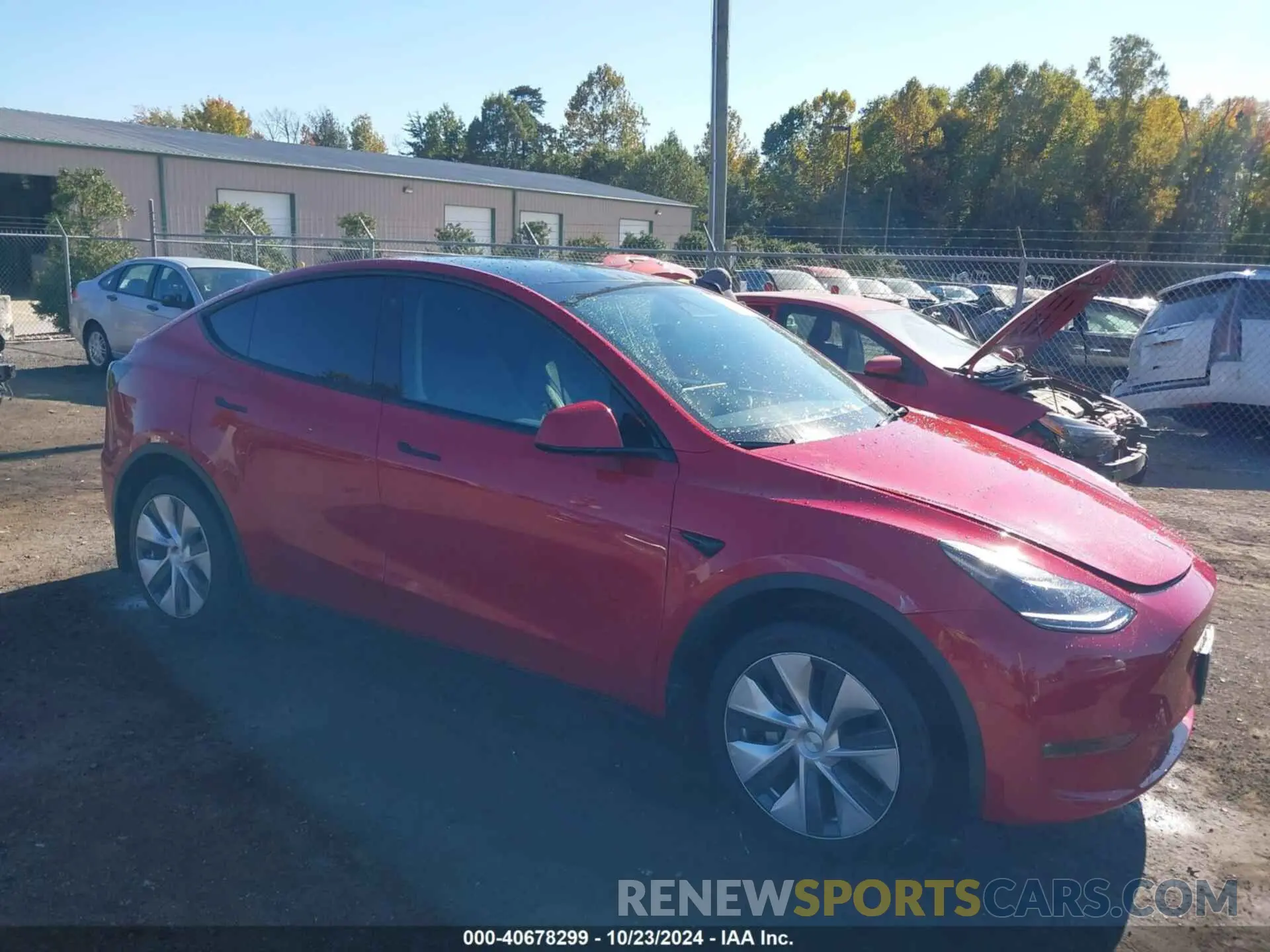 1 fotografías del automóvil dañado 7SAYGAEE4NF534591 TESLA MODEL Y 2022