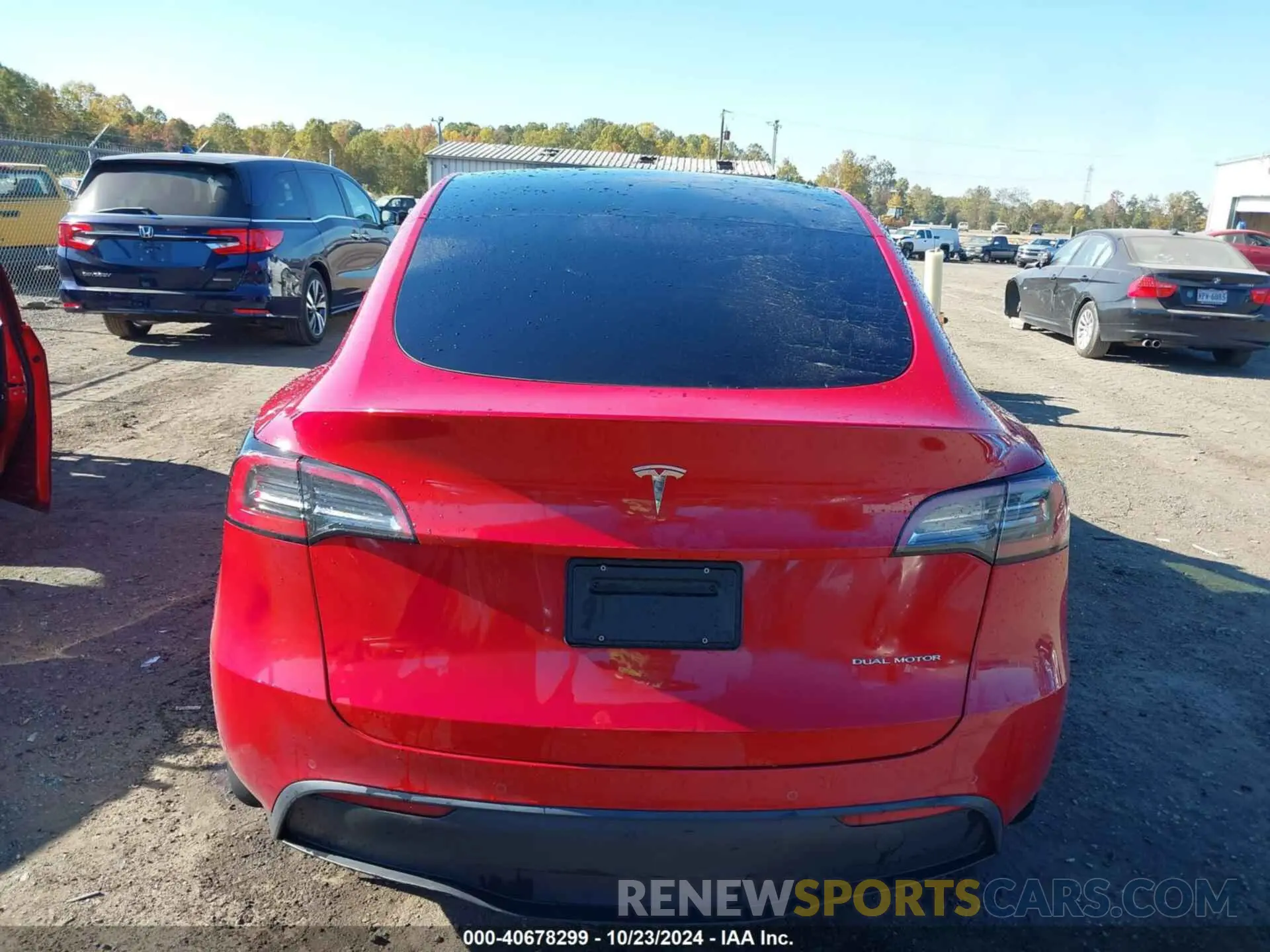 17 fotografías del automóvil dañado 7SAYGAEE4NF534591 TESLA MODEL Y 2022