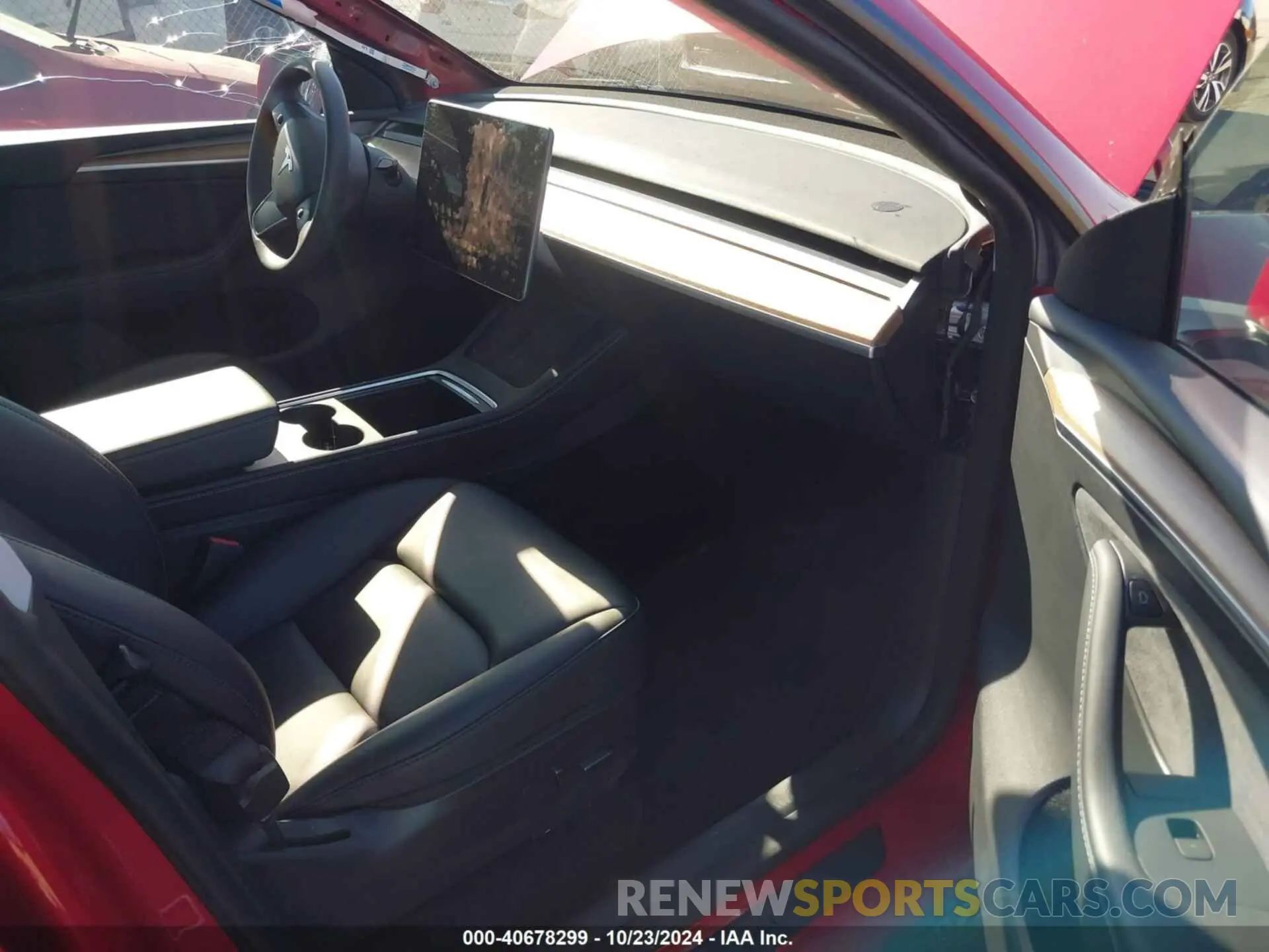 5 fotografías del automóvil dañado 7SAYGAEE4NF534591 TESLA MODEL Y 2022