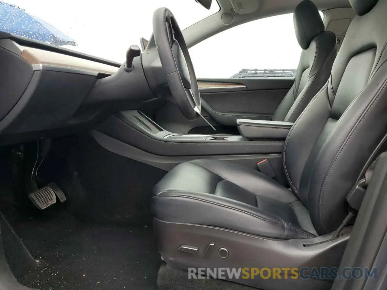 7 fotografías del automóvil dañado 7SAYGAEE4NF560267 TESLA MODEL Y 2022