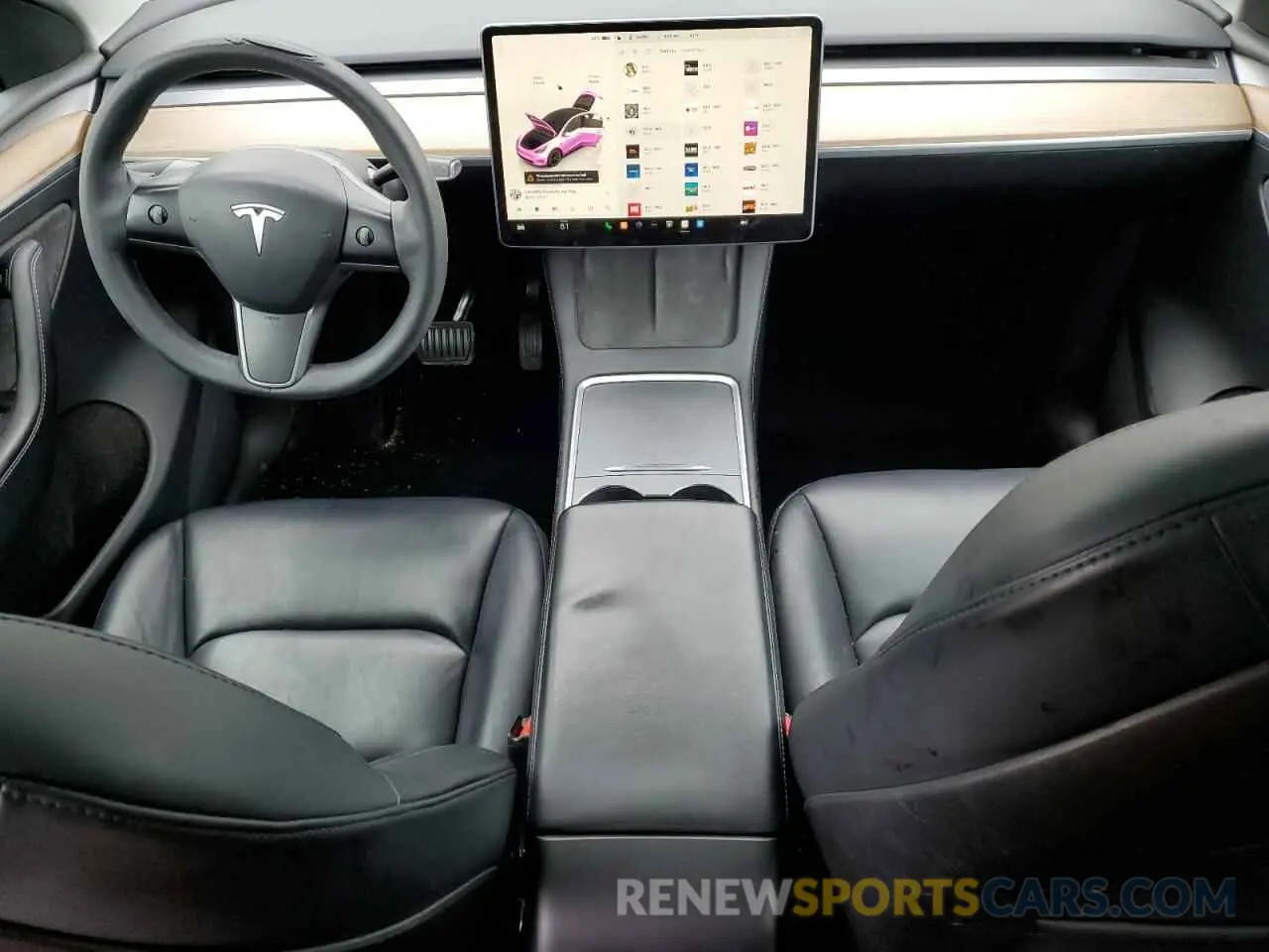8 fotografías del automóvil dañado 7SAYGAEE4NF560267 TESLA MODEL Y 2022