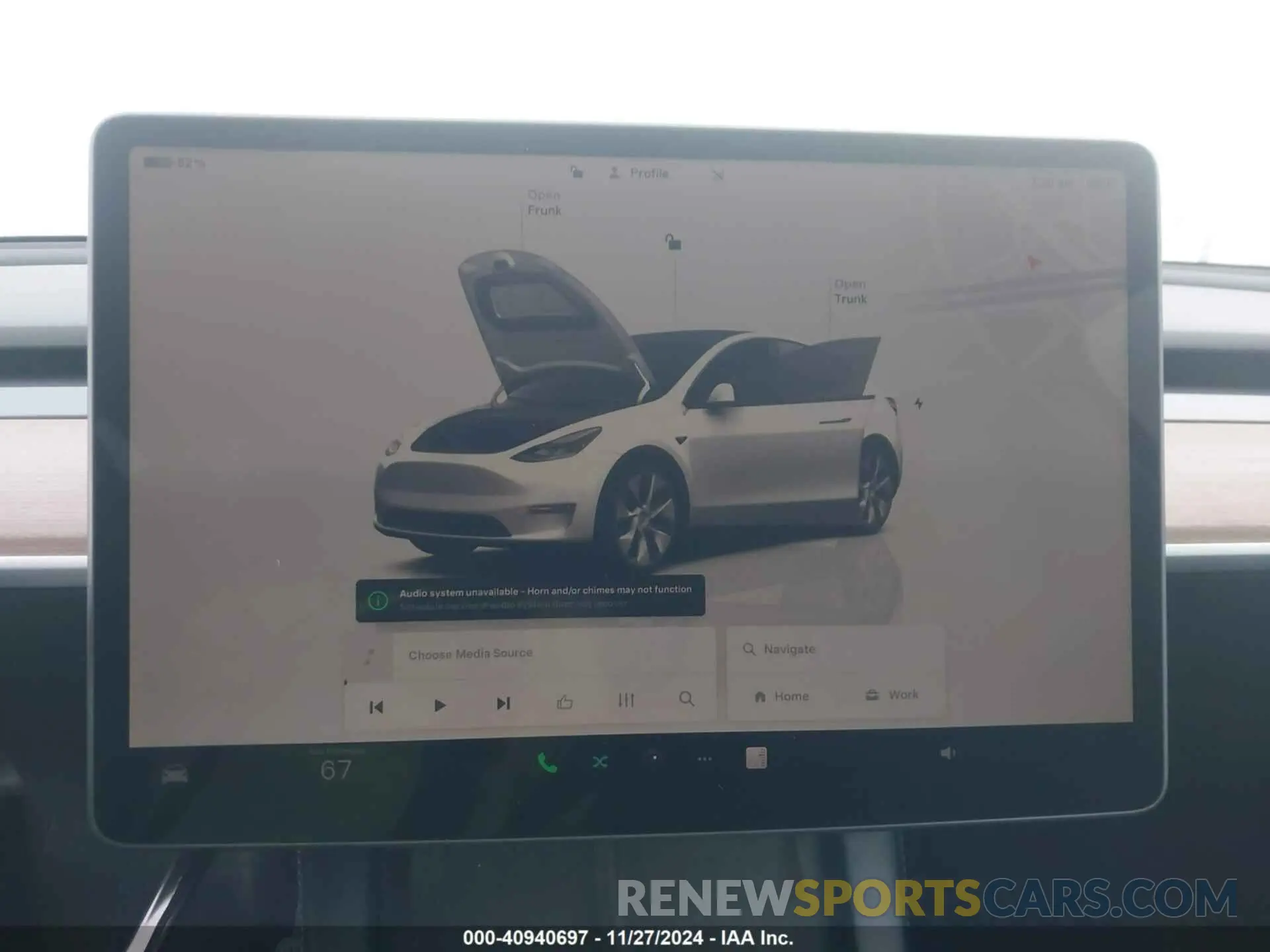 19 fotografías del automóvil dañado 7SAYGAEE5NF553411 TESLA MODEL Y 2022