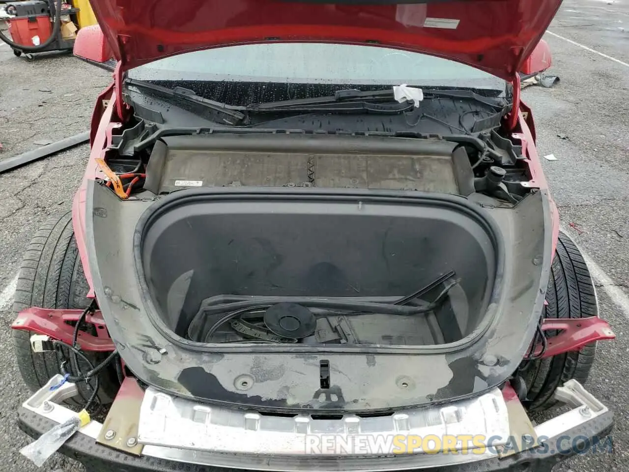 12 fotografías del automóvil dañado 7SAYGAEE6NF348163 TESLA MODEL Y 2022