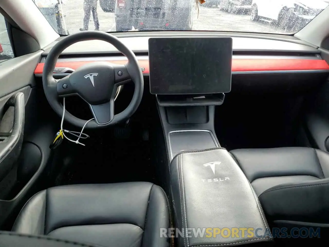 8 fotografías del automóvil dañado 7SAYGAEE6NF348163 TESLA MODEL Y 2022