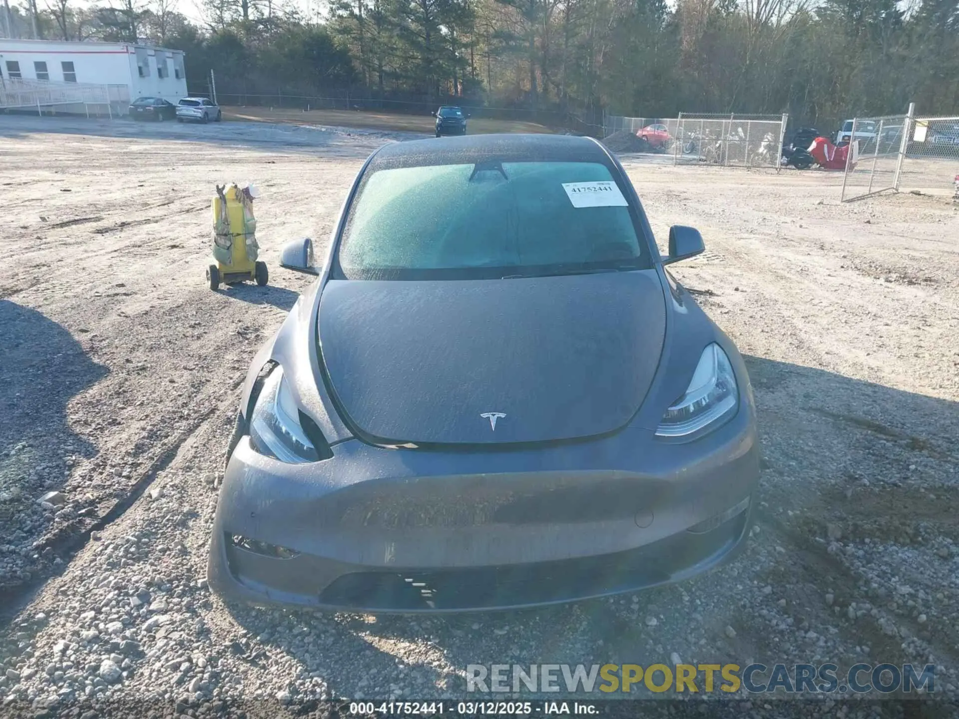12 fotografías del automóvil dañado 7SAYGAEE6NF361883 TESLA MODEL Y 2022