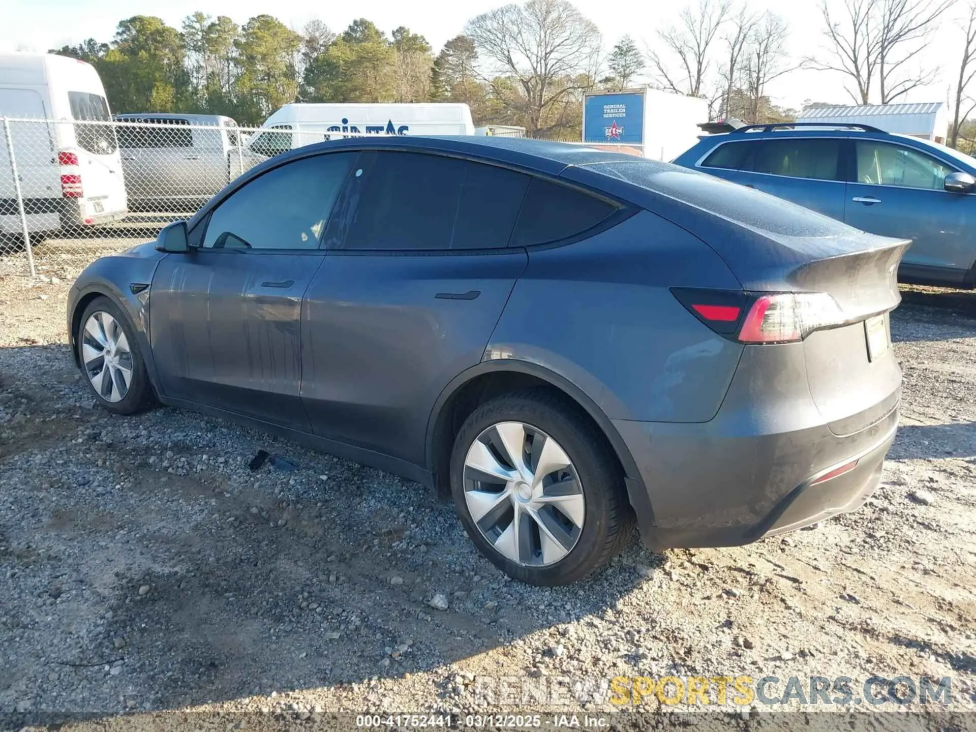 3 fotografías del automóvil dañado 7SAYGAEE6NF361883 TESLA MODEL Y 2022