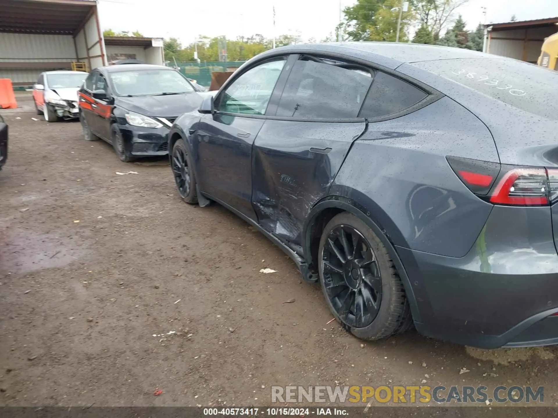 14 fotografías del automóvil dañado 7SAYGAEE6NF389330 TESLA MODEL Y 2022