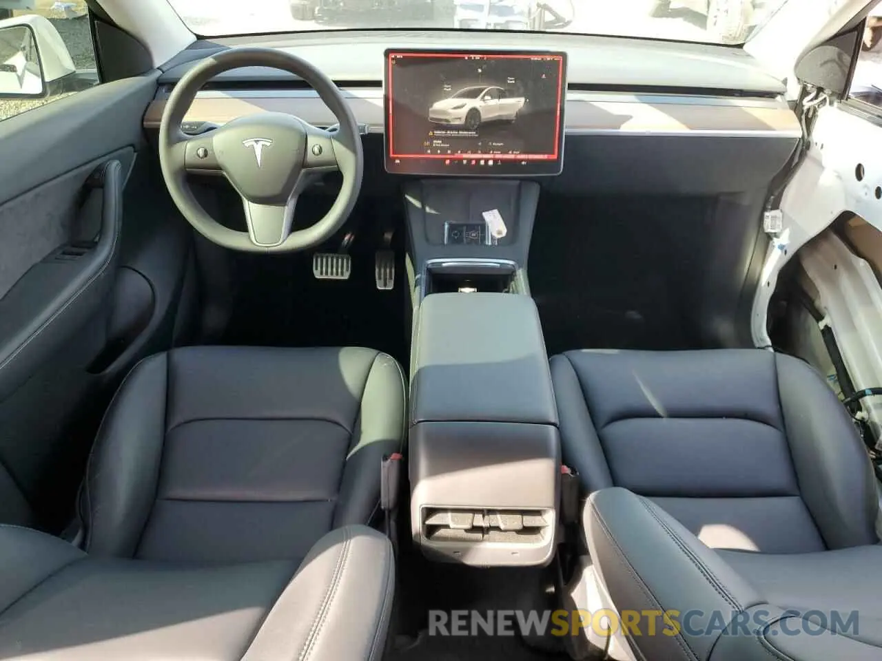 8 fotografías del automóvil dañado 7SAYGAEE6NF489864 TESLA MODEL Y 2022