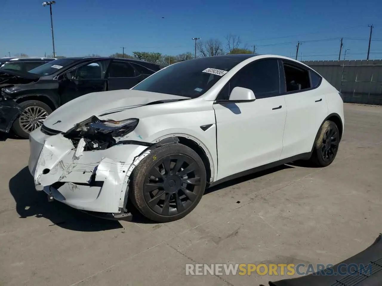 1 fotografías del automóvil dañado 7SAYGAEE6NF506405 TESLA MODEL Y 2022