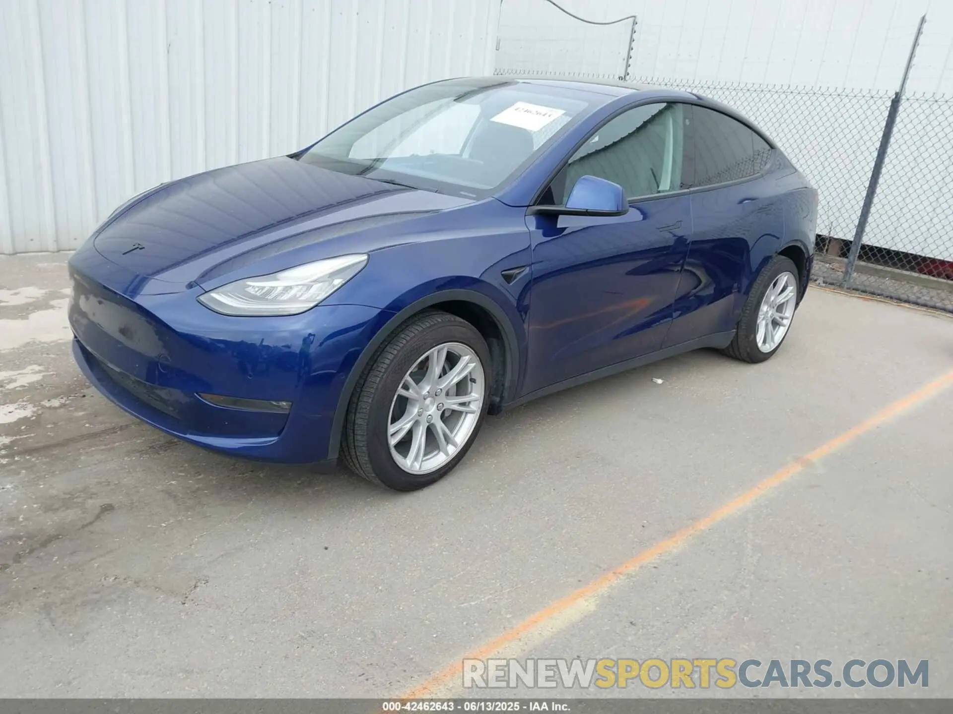 2 fotografías del automóvil dañado 7SAYGAEEXNF363300 TESLA MODEL Y 2022